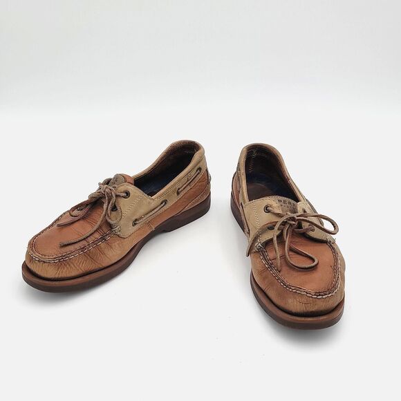 Sperry Top Sider Mens10M Boat Shoes Leather 0777940 Slip On Comfort Preppy EUC - Picture 2 of 16